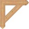 Ekena Millwork Traditional Arts & Crafts Smooth Bracket, Western Red Cedar, 5 1/2"W x 32"D x 32"H BKT06X32X32TRA03SWR - alternate 2